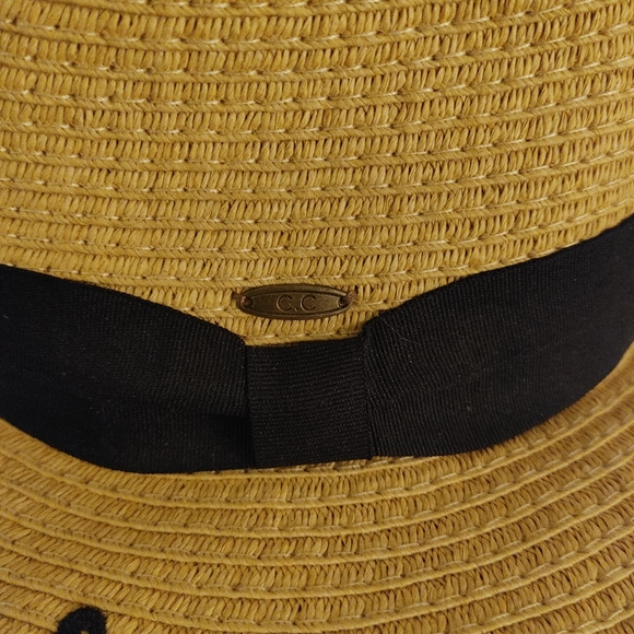 Alcohol You Later Wide Brim Beach Straw Sun Hat - Picture 4 of 6